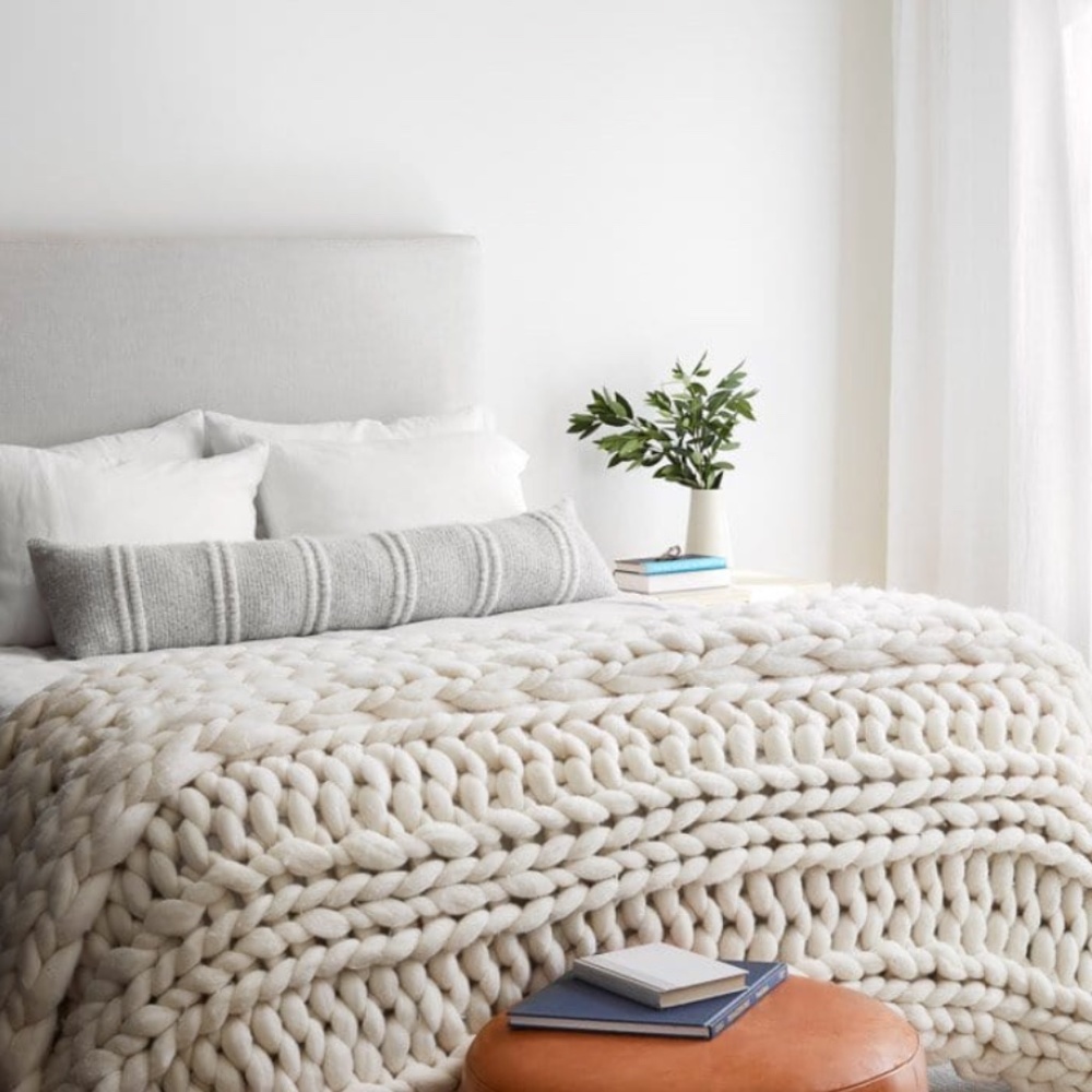 The Citizenry - Contigo lumbar pillow in grey, COVER ONLY, 12" x 48"